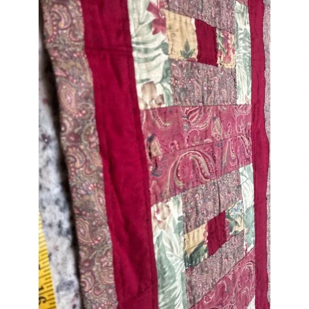 Gorgeous, handmade antique table runner